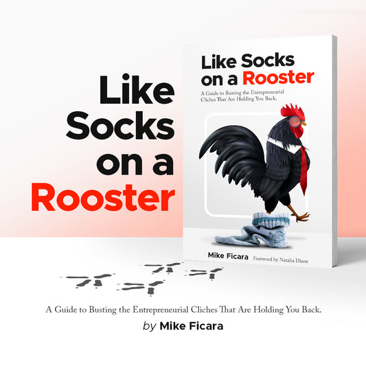 Like Socks On A Rooster Author Signed Copy